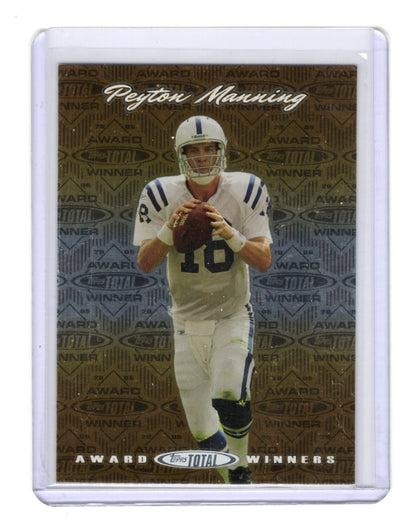 2006 Topps Total Peyton Manning Card Award Winners Indianapolis Colts