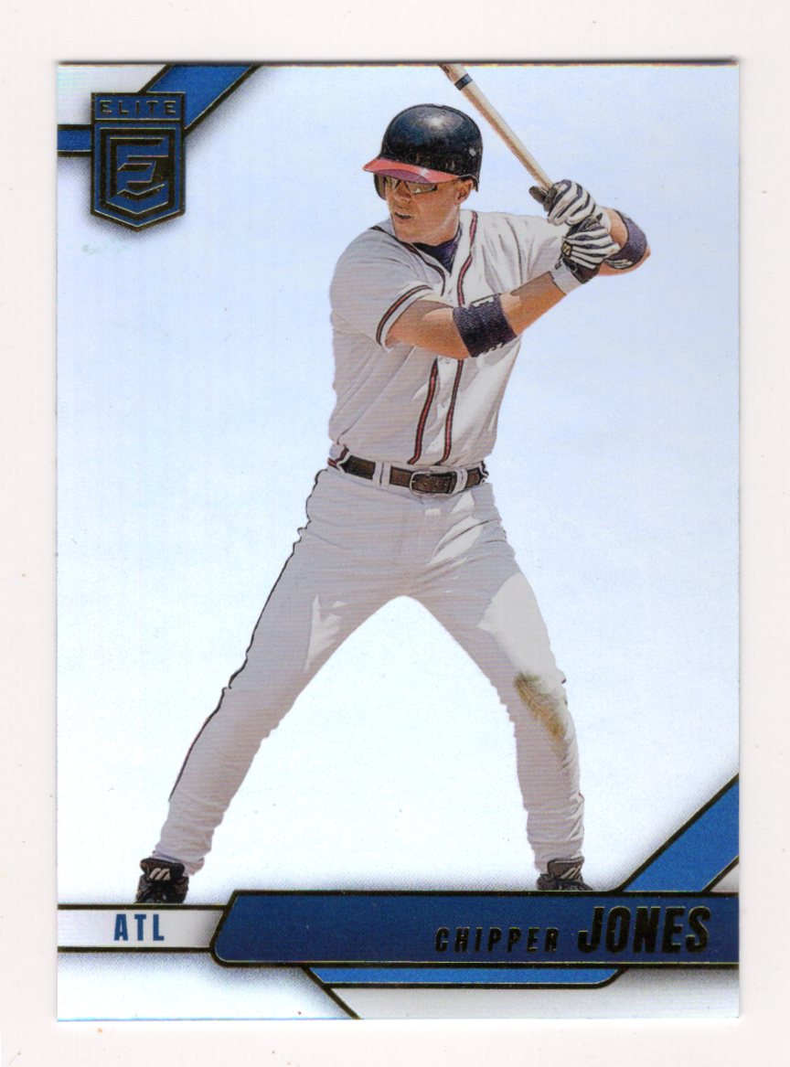 2026 Donruss Elite Chipper Jones Card Atlanta Braves