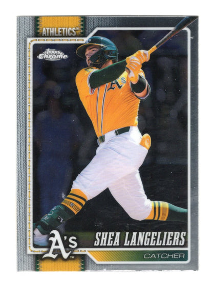 2026 Topps Chrome Shea Langeliers Card Athletics