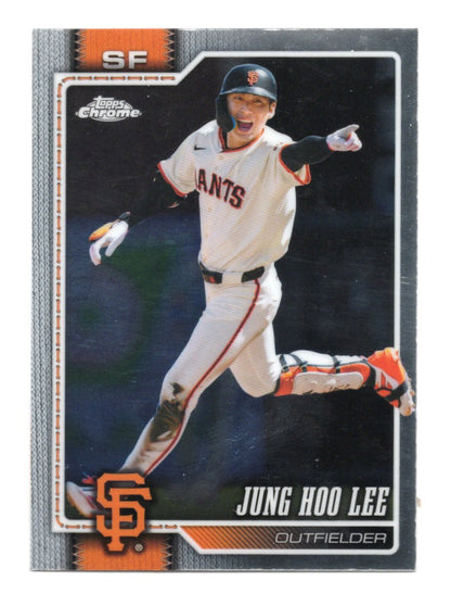 2026 Topps Chrome Jung Hoo Lee Card San Francisco Giants