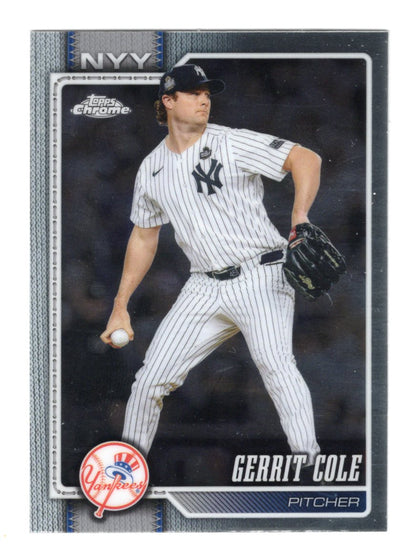 2026 Topps Chrome Gerrit Cole Card New York Yankees