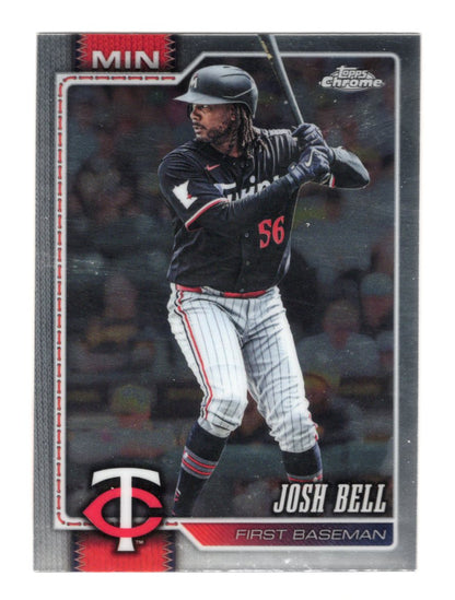 2026 Topps Chrome Josh Bell Card Minnesota Twins