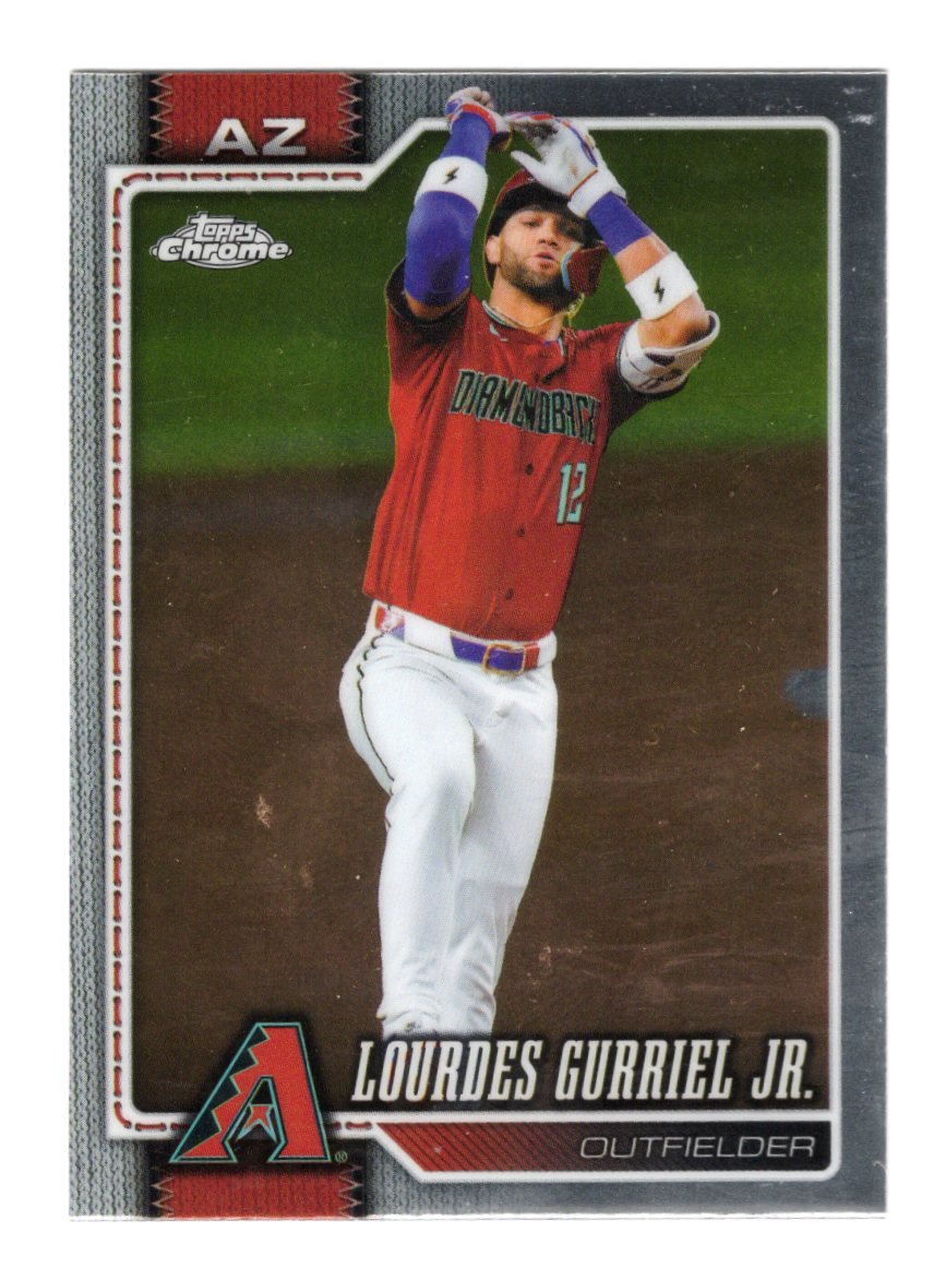 2026 Topps Chrome Lourdes Gurriel Jr. Card Arizona Diamondbacks