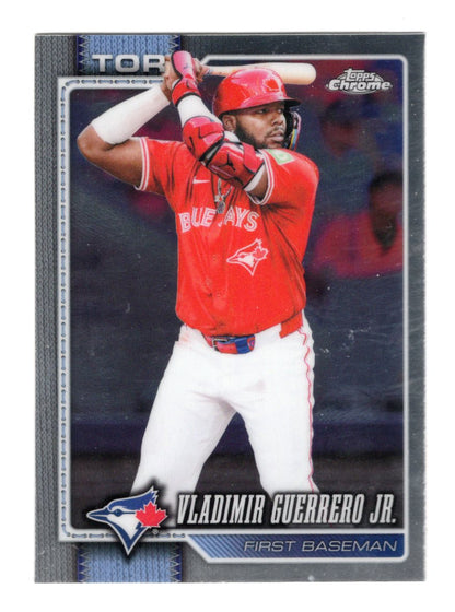 2026 Topps Chrome Vladimir Guerrero Jr. Card Toronto Blue Jays