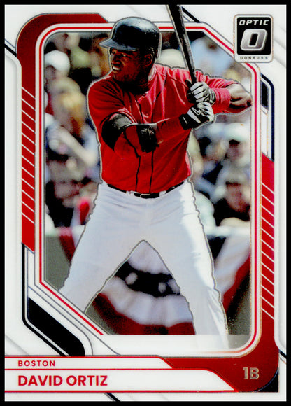 2026 Donruss David Ortiz Card Optic Boston Red Sox