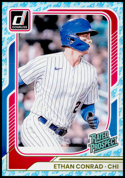2026 Donruss Ethan Conrad Card Rockets Chicago Cubs