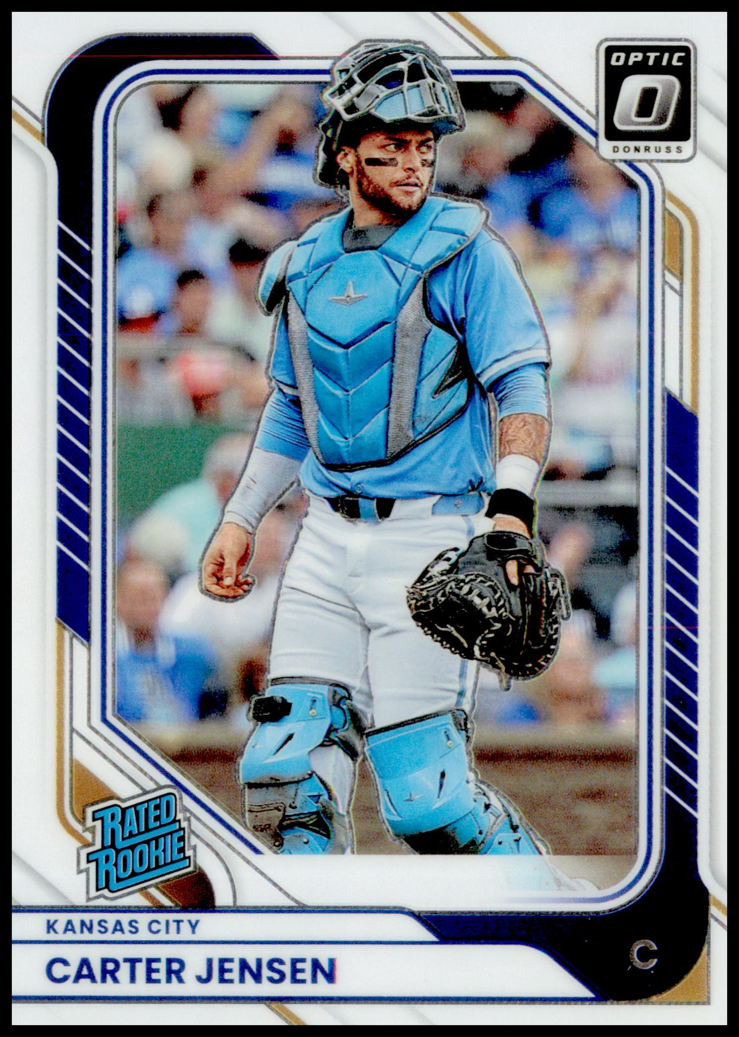 2026 Donruss Carter Jensen Card Optic RC Kansas City Royals