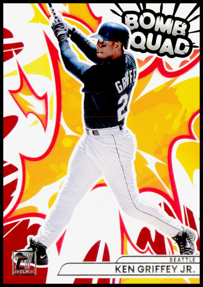 2026 Donruss Ken Griffey Jr. Card Bomb Squad Seattle Mariners