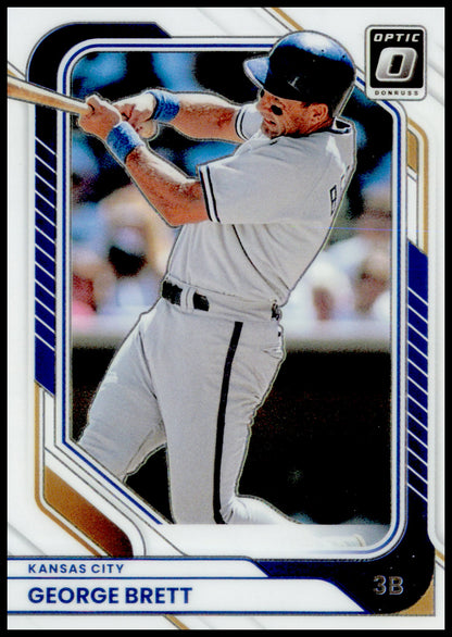 2026 Donruss George Brett Card Optic Kansas City Royals