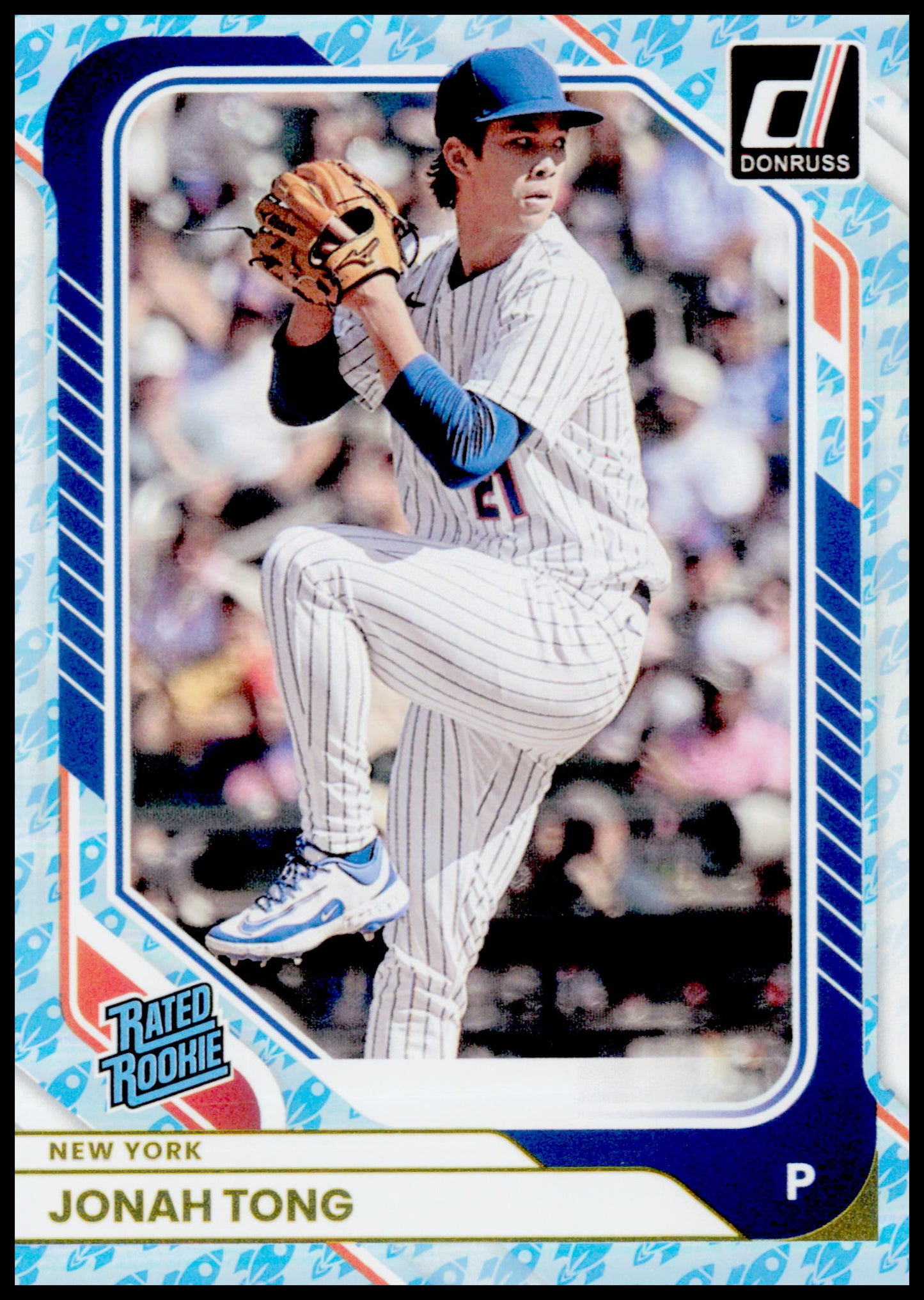 2026 Donruss Jonah Tong Card Rockets RC New York Mets