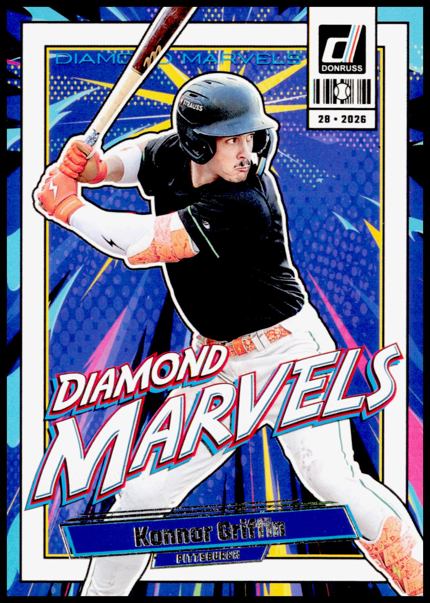 2026 Donruss Konnor Griffin Card Diamond Marvels Pittsburgh Pirates