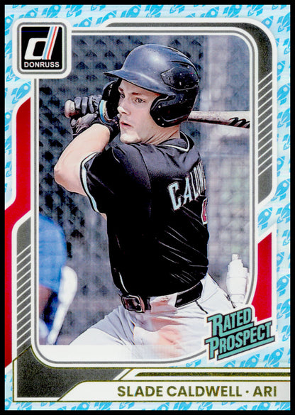 2026 Donruss Slade Caldwell Card Liberty Arizona Diamondbacks
