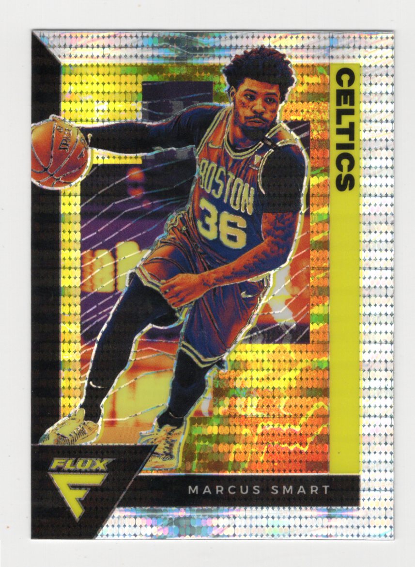 2020-21 Panini Flux Marcus Smart Card Pulsar Boston Celtics