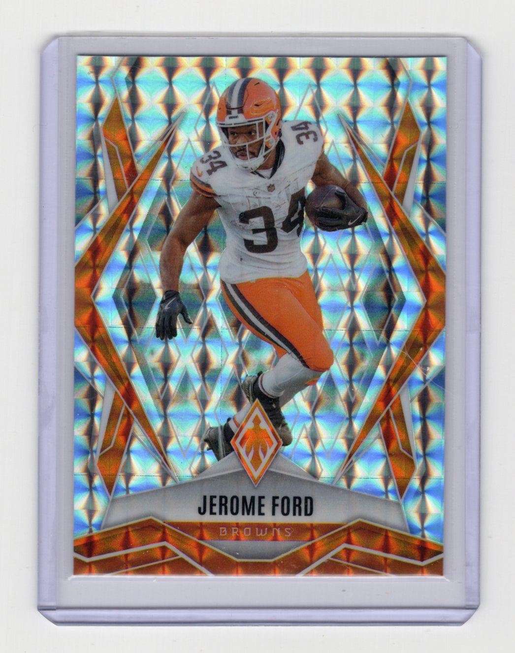 2025 Panini Mosaic Jerome Ford Card Mosaic Cleveland Browns