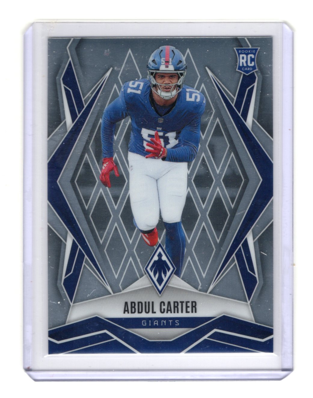 2025 Panini Phoenix Abdul Carter Card RC New York Giants