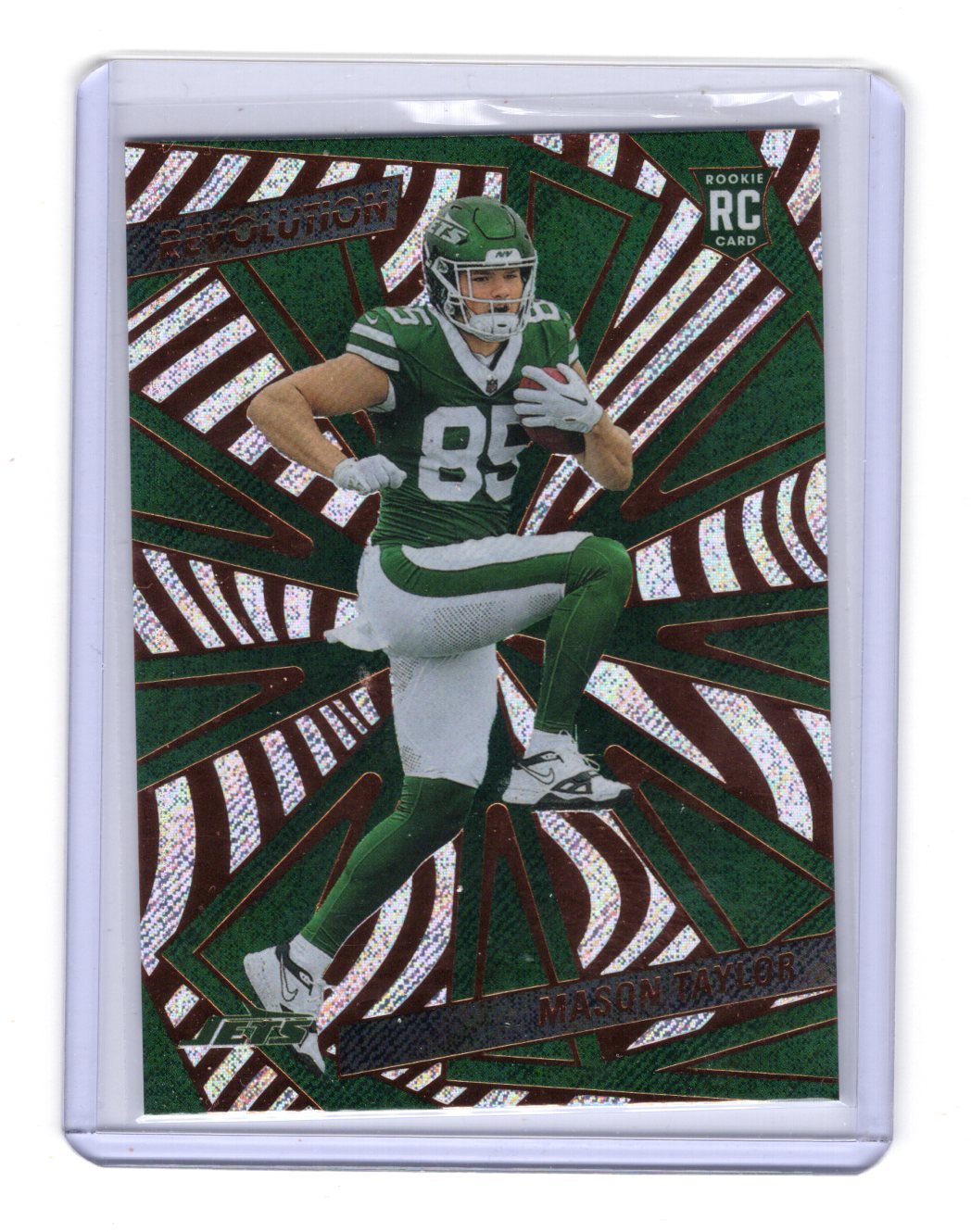 2025 Panini Revolution Mason Taylor Card RC New York Jets