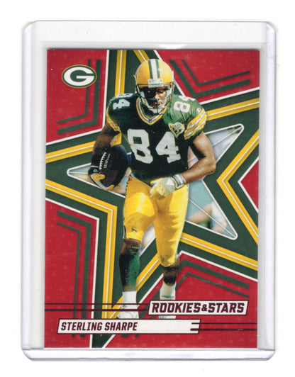 2025 Panini Rookies & Stars Sterling Sharpe Card Red Green Bay Packers