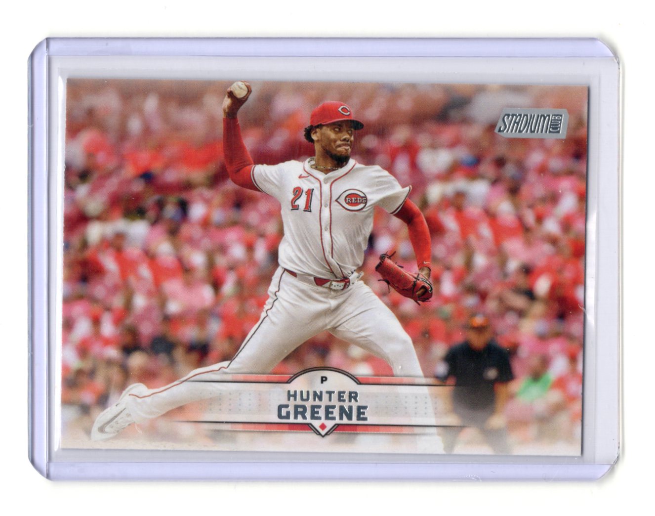 2025 Stadium Club Hunter Greene Card Cincinnati Reds