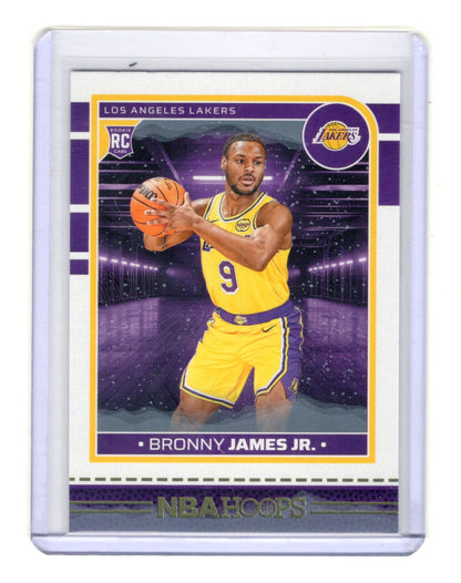 2024-25 Hoops Winter Bronny James Jr. Card RC Los Angeles Lakers