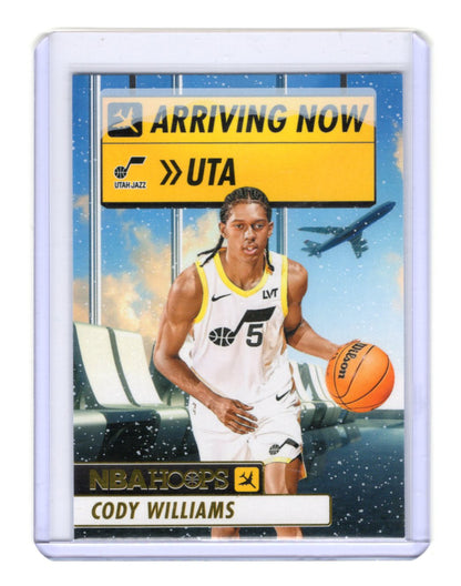 2024-25 Hoops Cody Williams Card Arriving Now Utah Jazz