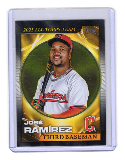 2026 Topps José Ramírez Card 2025 All Topps Team Cleveland Guardians