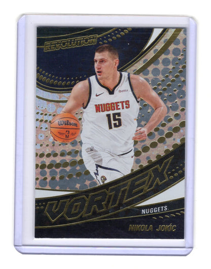 2024-25 Panini Revolution Nikola Jokic Card Vortex Denver Nuggets