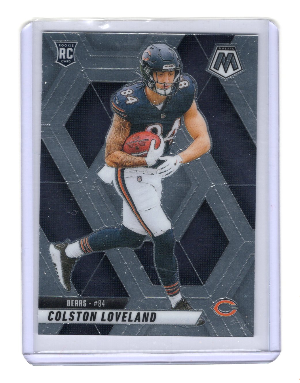2025 Panini Mosaic Colston Loveland Card RC Chicago Bears
