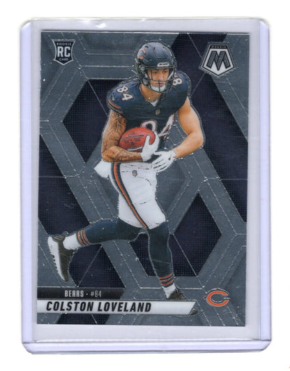 2025 Panini Mosaic Colston Loveland Card RC Chicago Bears