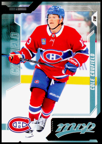 2026-27 Upper Deck MVP Cole Caufield Card Montreal Canadiens