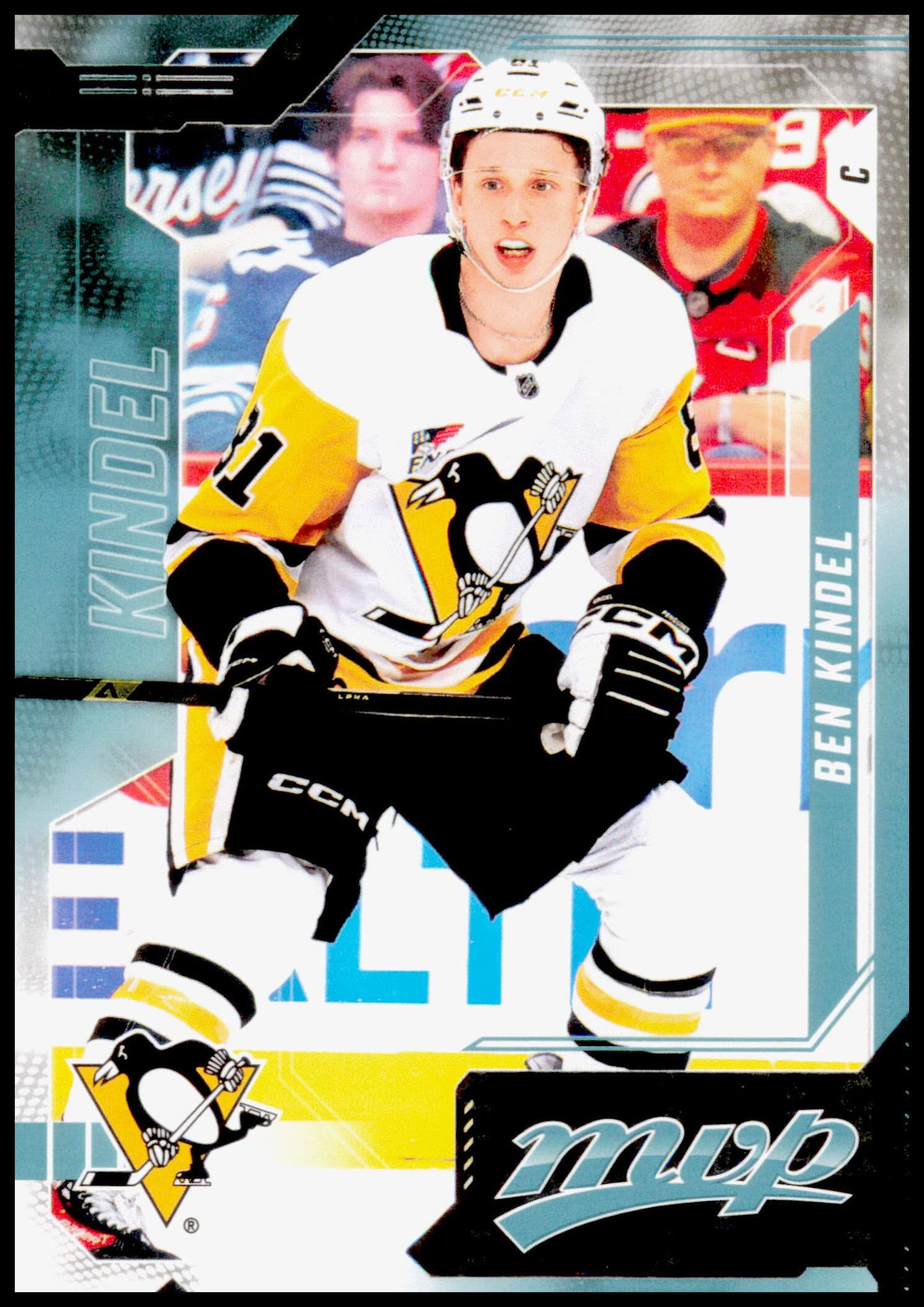 2026-27 Upper Deck MVP Ben Kindel Card Pittsburgh Penguins