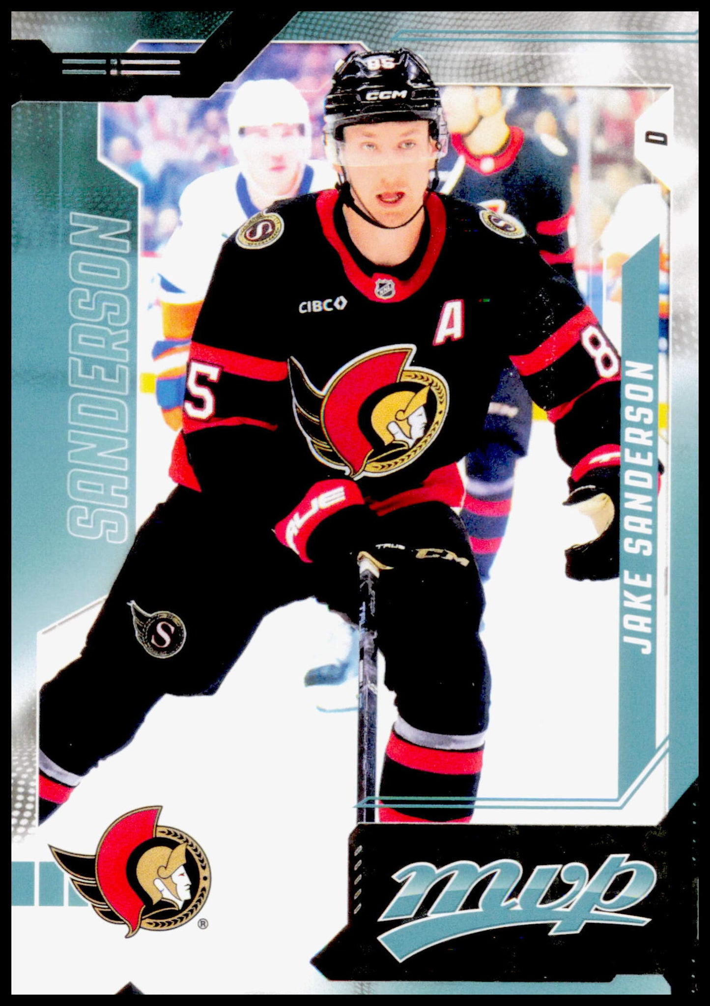 2026-27 Upper Deck MVP Jake Sanderson Card Ottawa Senators