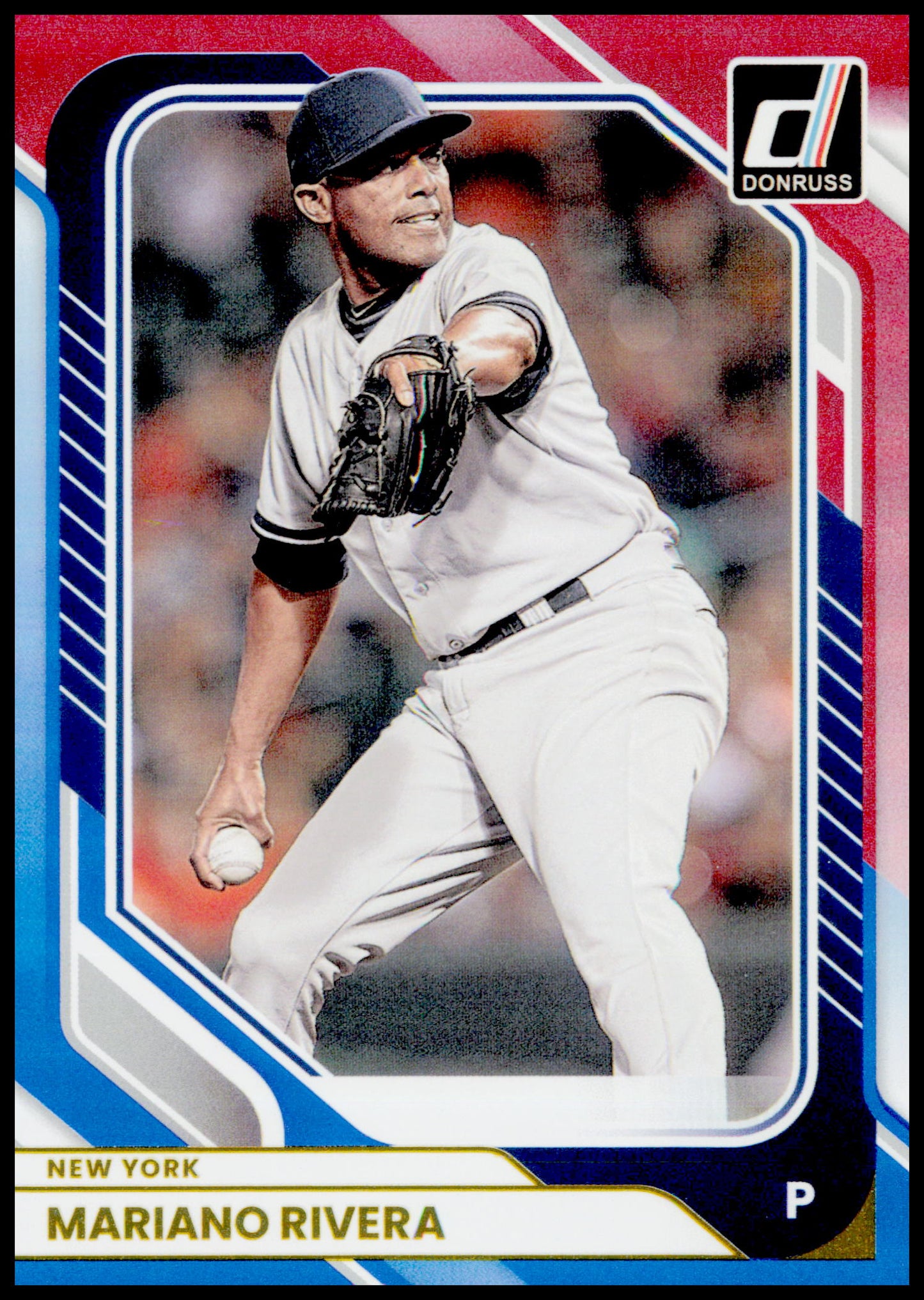 2026 Donruss Mariano Rivera Card Red and Blue New York Yankees