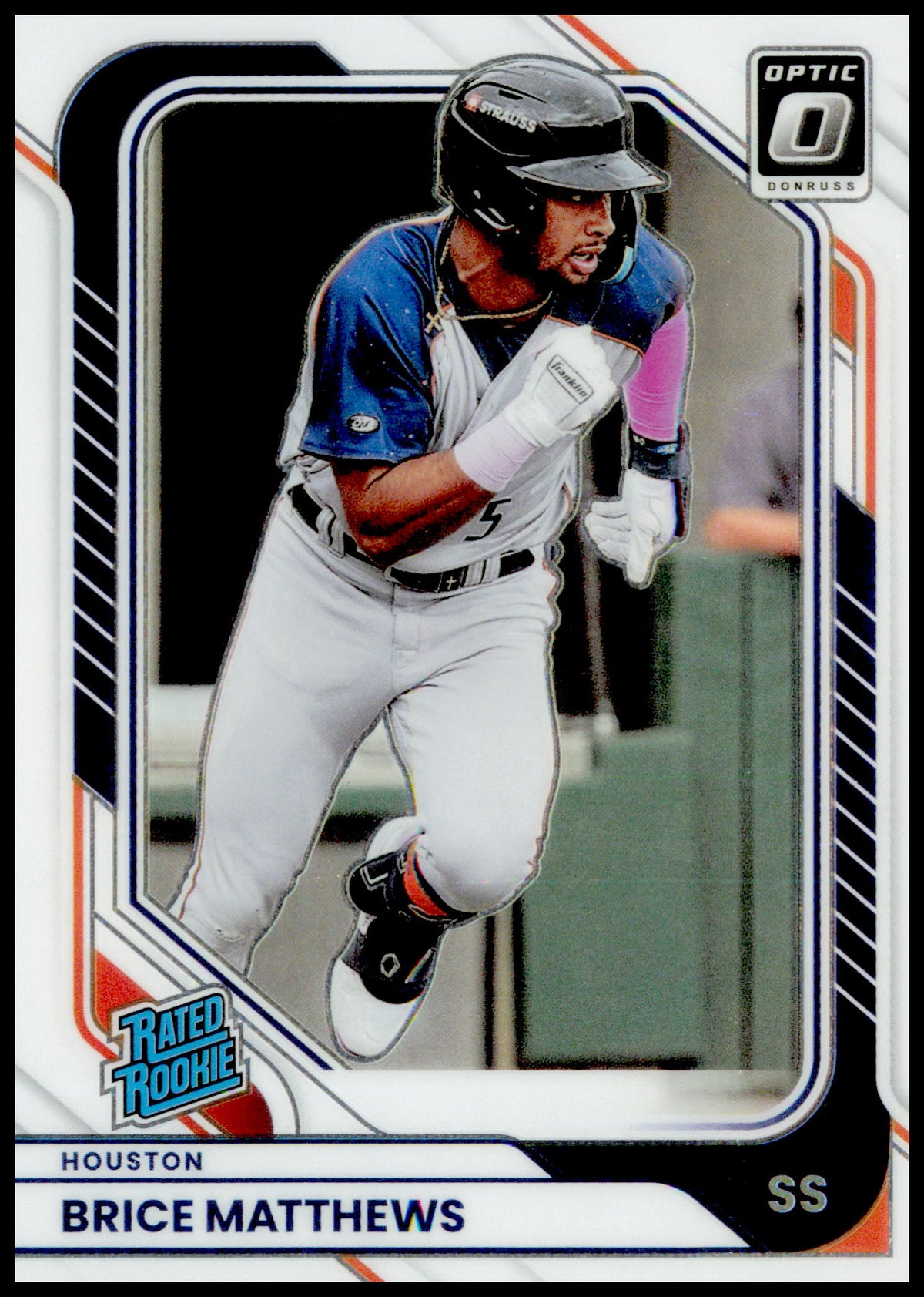 2026 Donruss Brice Matthews Card Optic RC Houston Astros