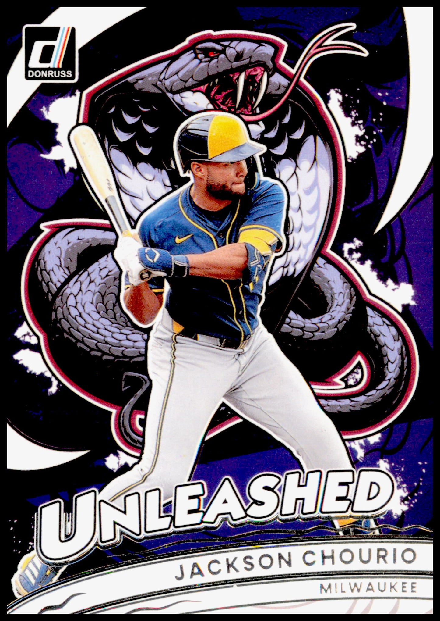 2026 Donruss Jackson Chourio Card Unleashed Milwaukee Brewers