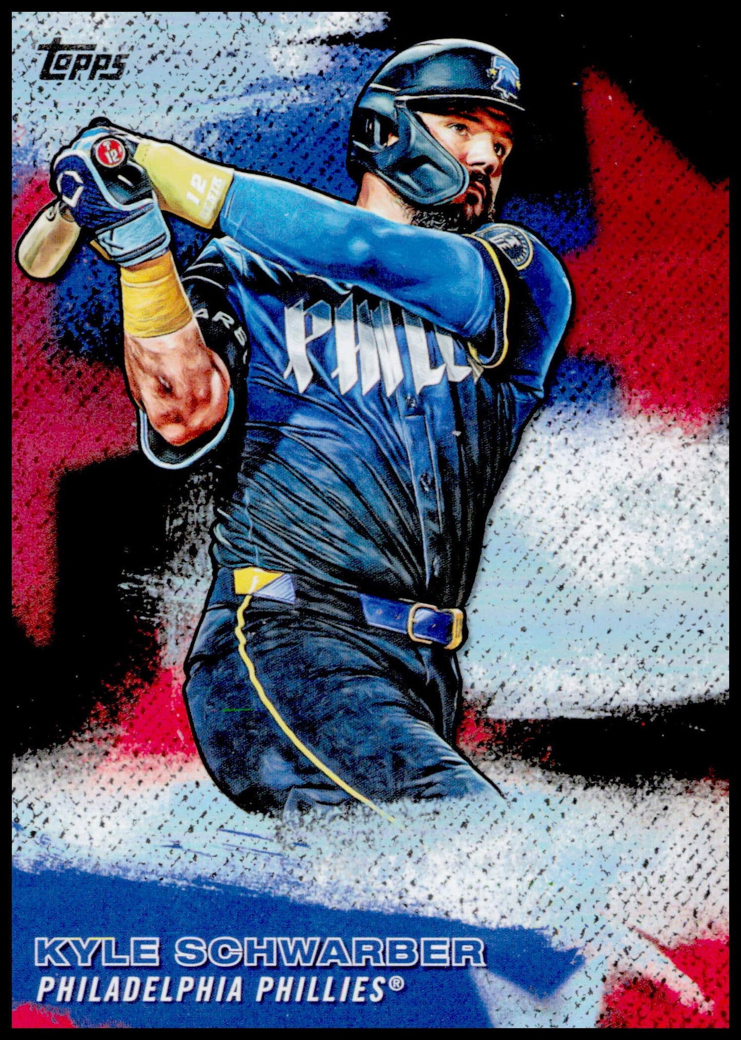 2026 Topps Kyle Schwarber Card Stars of MLB Philadelphia Phillies