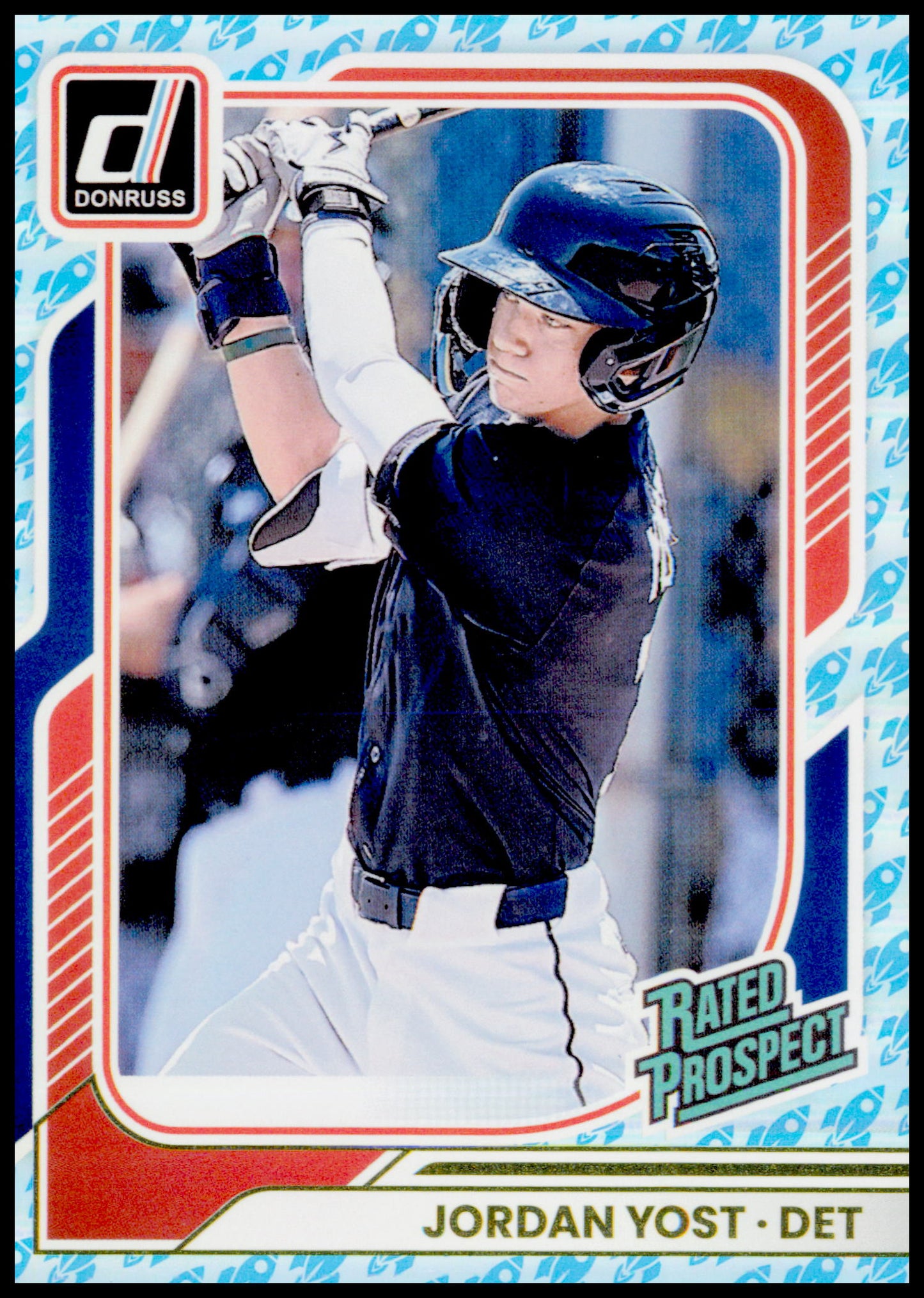 2026 Donruss Jordan Yost Card Rockets Detroit Tigers