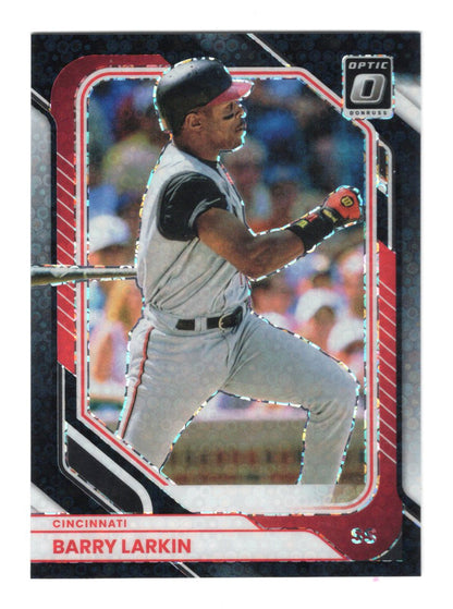 2026 Donruss Barry Larkin Card Optic Circles Cincinnati Reds