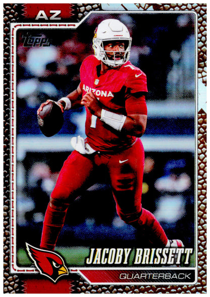 2026 Topps Flagship Jacoby Brissett Card Football Arizona Cardinals