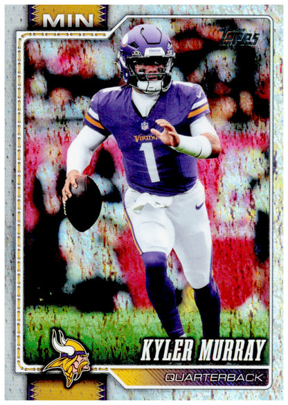 2026 Topps Flagship Kyler Murray Card Holo Foil Minnesota Vikings
