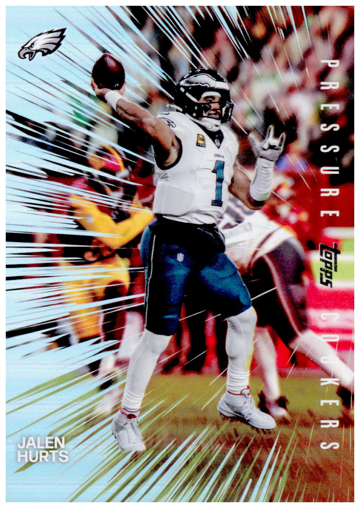 2026 Topps Flagship Jalen Hurts Card Pressure Cookers Philadelphia Eagles