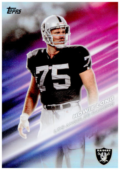2026 Topps Flagship Howie Long Card Greats Of The Game Los Angeles Raiders