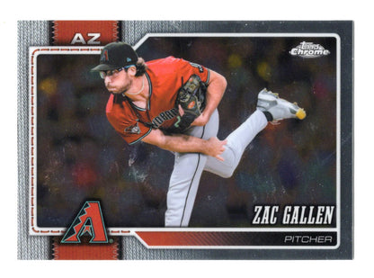 2026 Topps Chrome Zac Gallen Card Arizona Diamondbacks