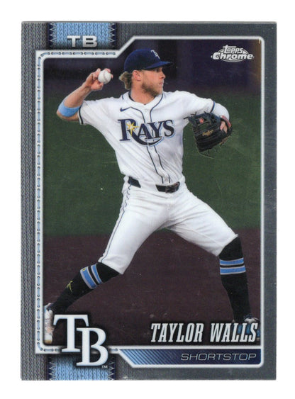 2026 Topps Chrome Taylor Walls Card Tampa Bay Rays