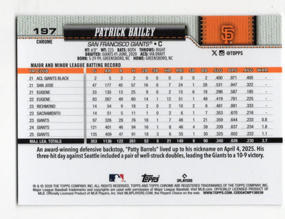 2026 Topps Chrome Jung Hoo Lee Card San Francisco Giants