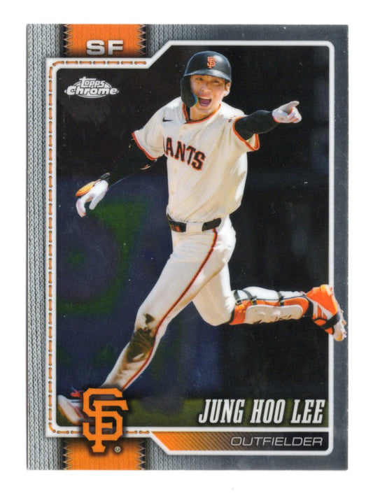 2026 Topps Chrome Jung Hoo Lee Card San Francisco Giants