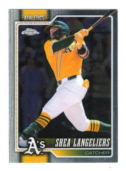 2026 Topps Chrome Shea Langeliers Card Athletics