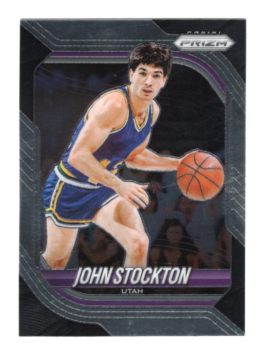 2025-26 Panini Prizm John Stockton Card Utah Jazz