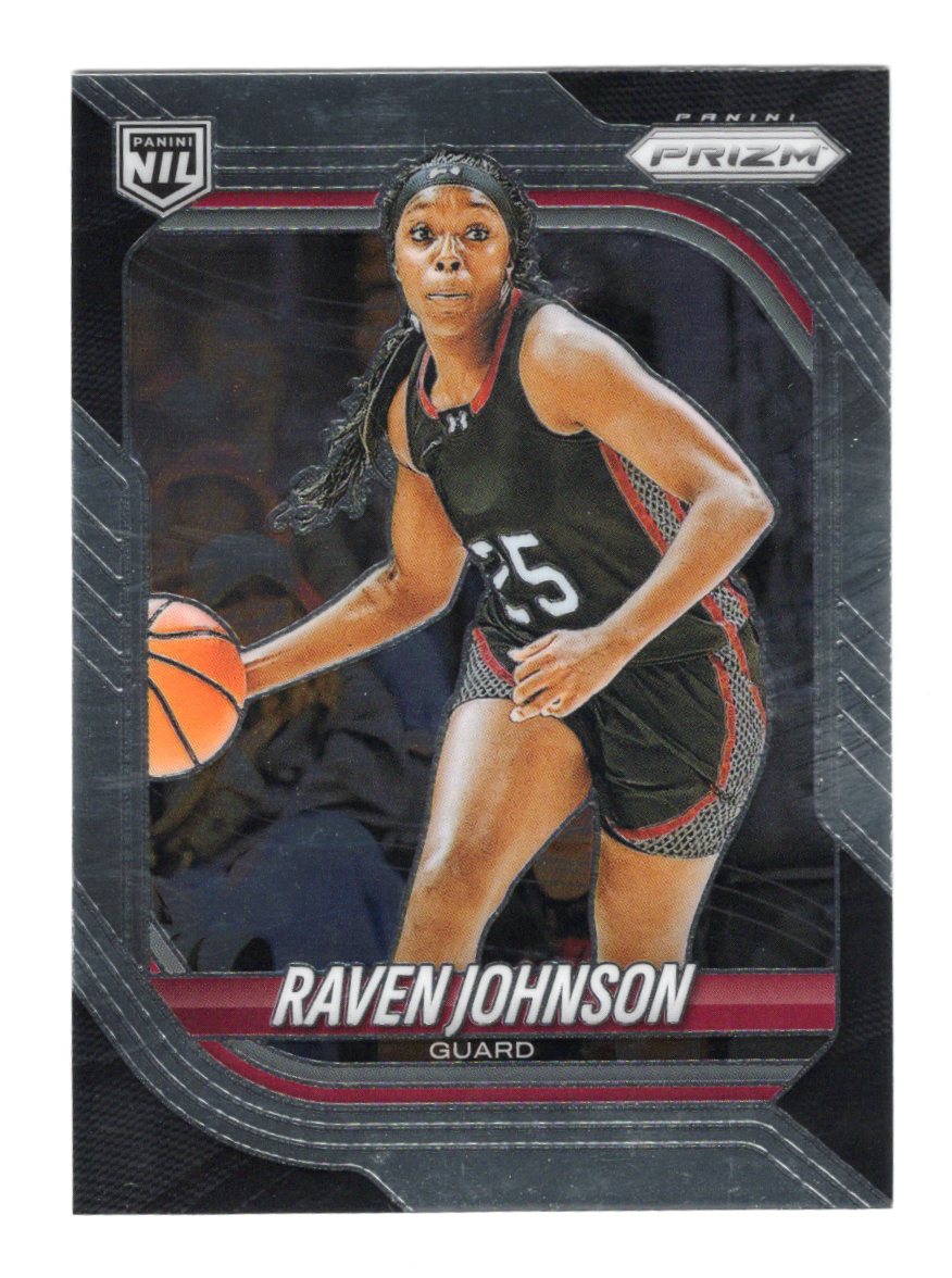 2025-26 Panini Prizm Raven Johnson Card South Carolina Gamecocks