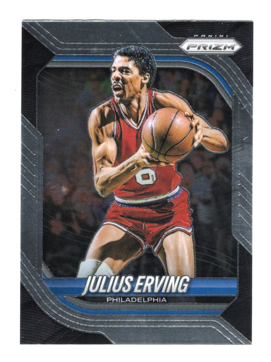 2025-26 Panini Prizm Julius Erving Card Philadelphia 76ers