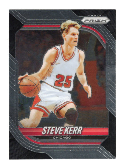 2025-26 Panini Prizm Steve Kerr Card Chicago Bulls